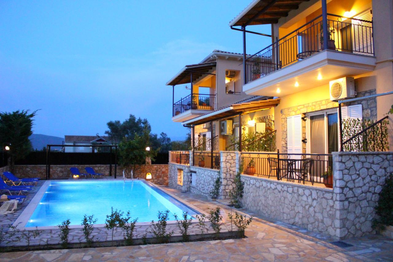 Alkionis Pool View Apartments Lefkáda Eksteriør bilde