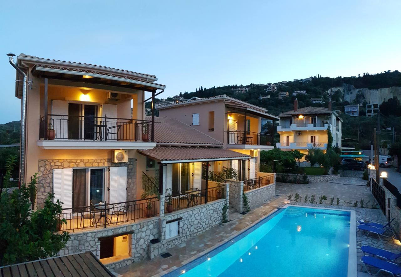 Alkionis Pool View Apartments Lefkáda Eksteriør bilde