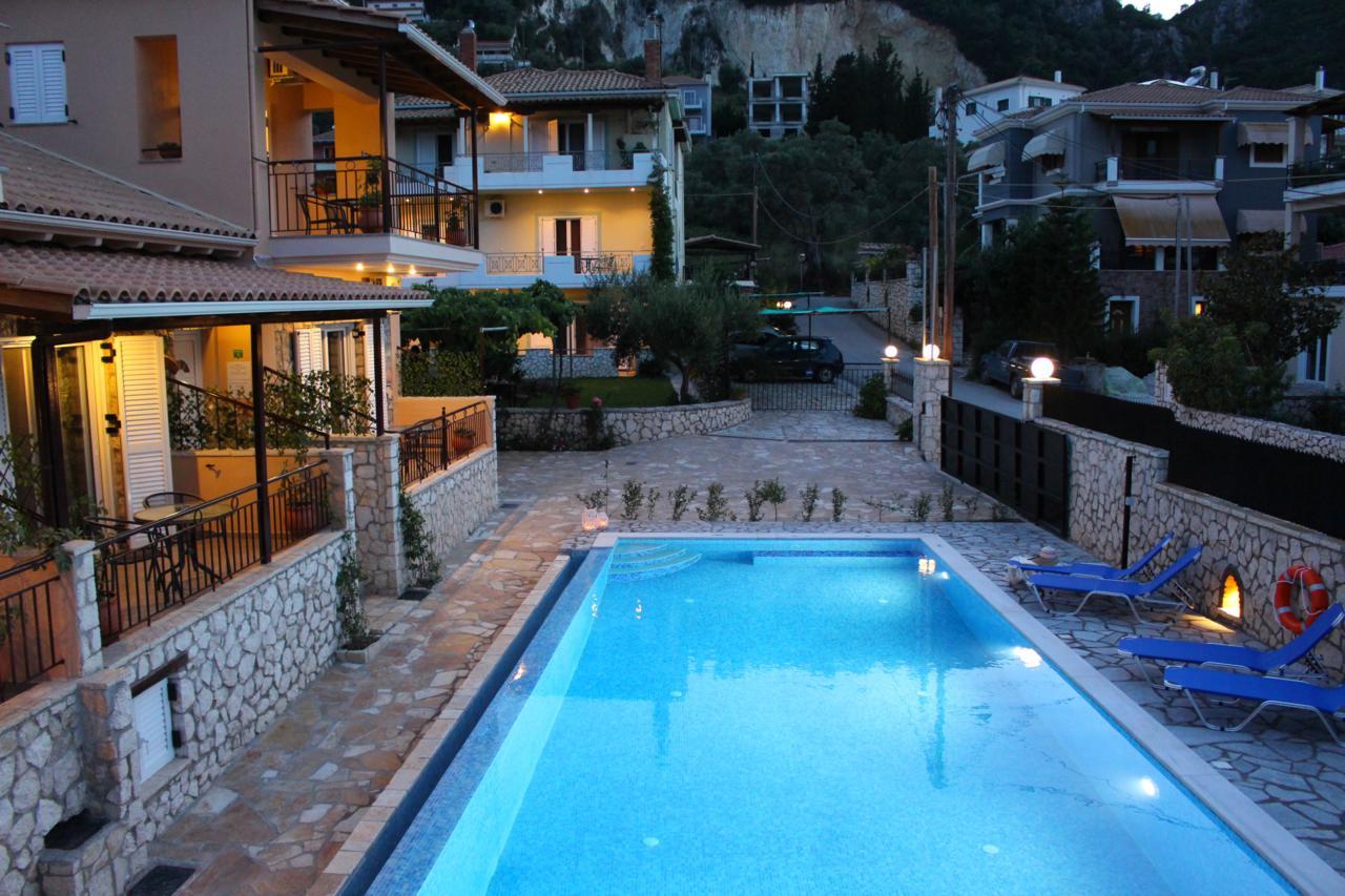 Alkionis Pool View Apartments Lefkáda Eksteriør bilde